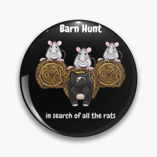 Item preview, Funny Barn Hunt - in search of all the rats with a cute dark Shiba Inu designed and sold by Just4doglovers.