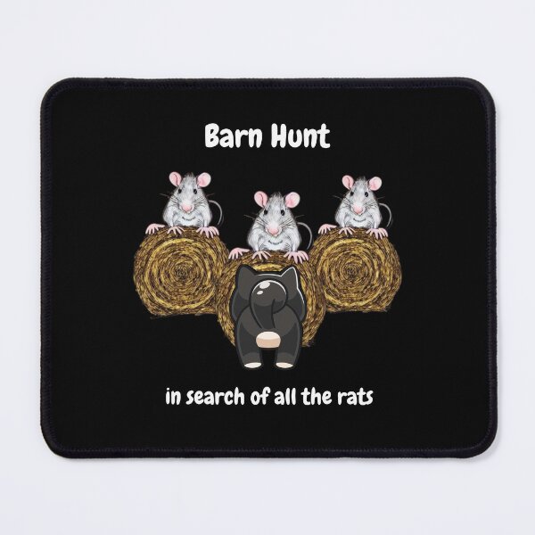 Item preview, Funny Barn Hunt - in search of all the rats with a cute dark Shiba Inu designed and sold by Just4doglovers.