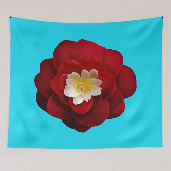 Item preview, Red camellia flower designed and sold by gramizzia.
