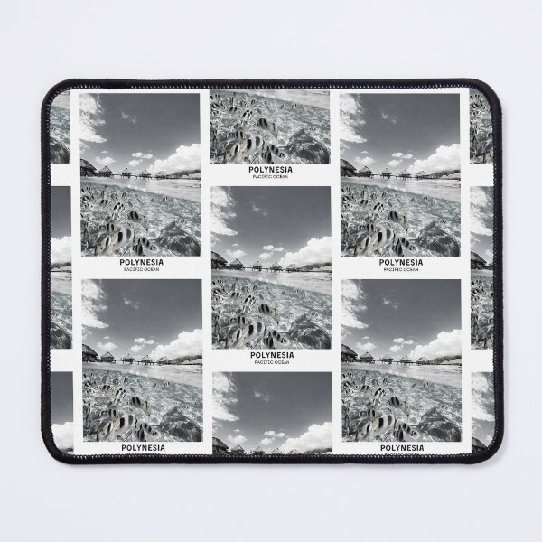 Item preview, Polynesia Pacific Ocean Subregion Oceania Dorm Room Essentials Minimalist Poster Design designed and sold by SirajDecors.