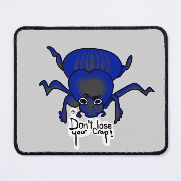 Item preview, Anger management dung beetle designed and sold by MurderBeanArt.