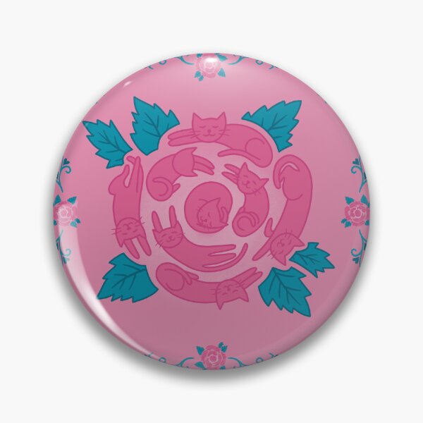 Item preview, gatos y rosas designed and sold by BloomJoyStudio.