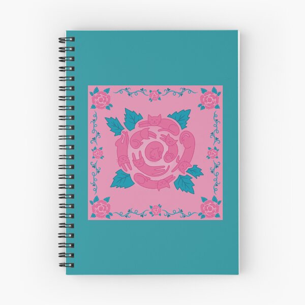 Item preview, Cats & Roses  designed and sold by BloomJoyStudio.