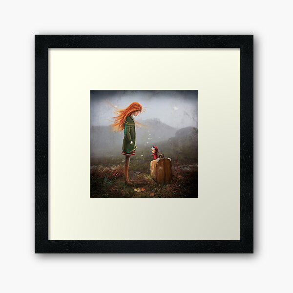 'Take Me To The Castle' Framed Art Print