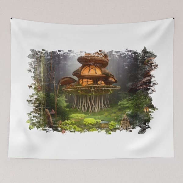 Item preview, House, Organic, Below zero emissions, Grow Your Home! designed and sold by Digisabella.