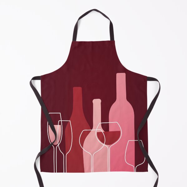 Item preview, Feminine Wine Silhouette (Dark Pink Gradient) designed and sold by NMattsonDesigns.