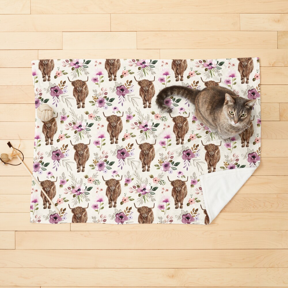 Vista previa del artículo con la obra «Manta para mascotas», diseñado y vendido por cateandrainn.