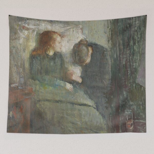 Item preview, The Sick Child by Edvard Munch, 1886 designed and sold by Vintage Wall Art.