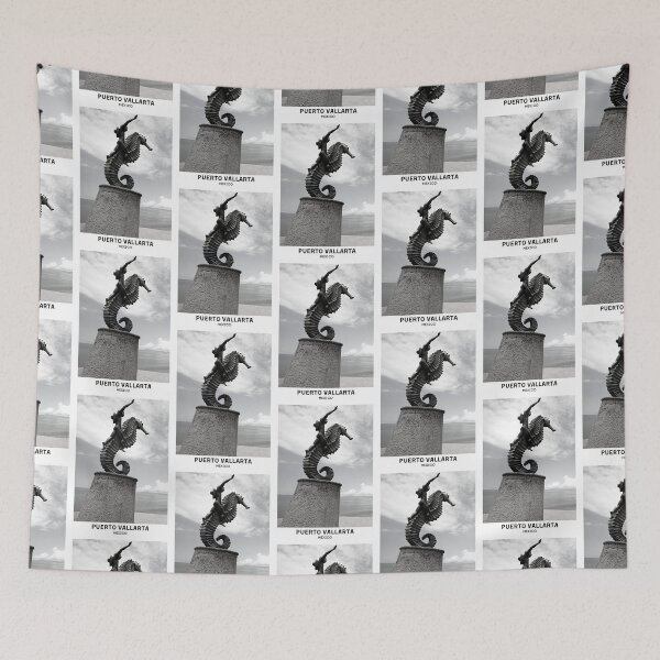Item preview, Puerto Vallarta Mexico Dorm Room Essentials Minimalist Poster Design  designed and sold by SirajDecors.