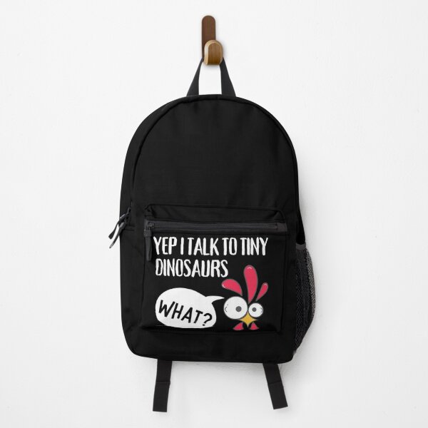 Item preview, Yes I Talk To Tiny Dinosaurs Funny Chicken designed and sold by Salva-Shop.