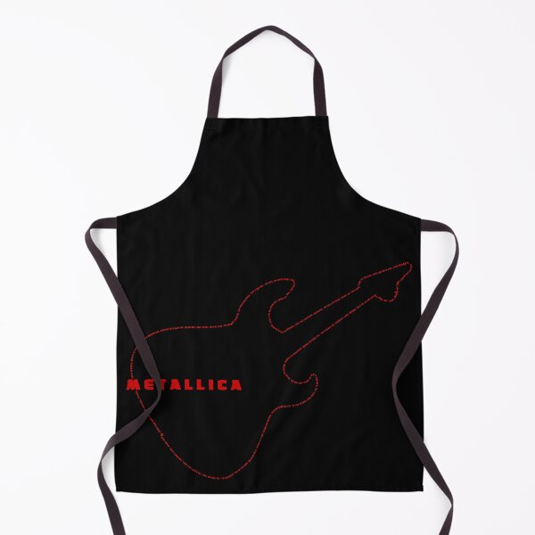 Item preview, Fan Art: An Electric Guitar Shaped Design Featuring the Titles of the Most Popular Metallica Songs designed and sold by BotTastic.