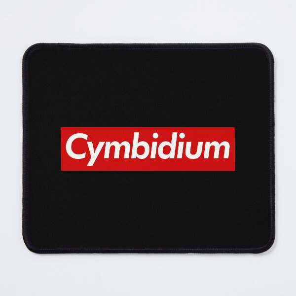Item preview, Cymbidium White Text - Red Background designed and sold by PEK1787.