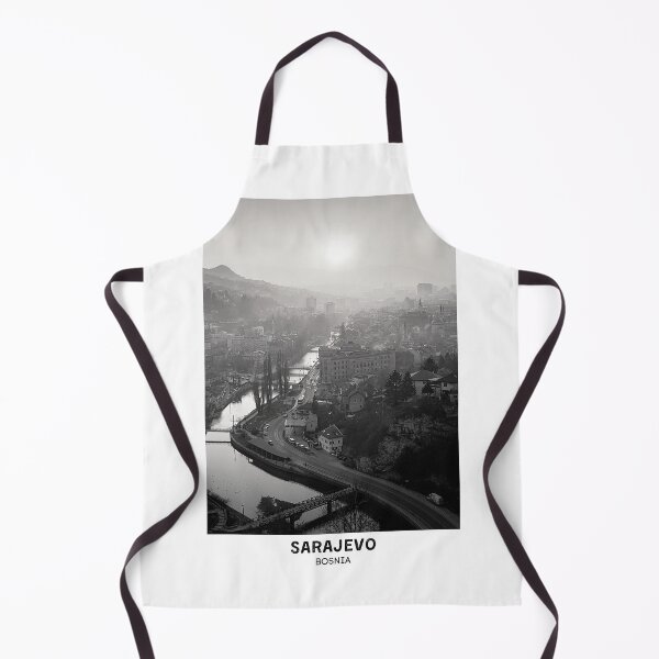 Item preview, Sarajevo Bosnia Capital Dorm Room Essentials Minimalist Poster Design  designed and sold by SirajDecors.