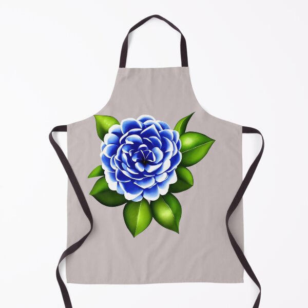 Item preview, Blue camellia flower designed and sold by gramizzia.