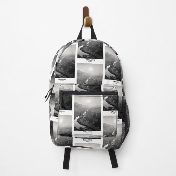 Item preview, Sarajevo Bosnia Capital Dorm Room Essentials Minimalist Poster Design designed and sold by SirajDecors.