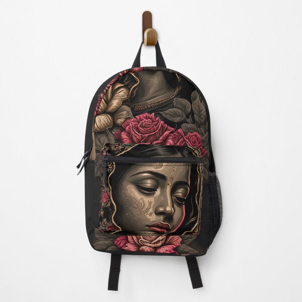 Item preview, Dark-Skinned Young Woman Virgen de Guadalupe designed and sold by RuizCreative.
