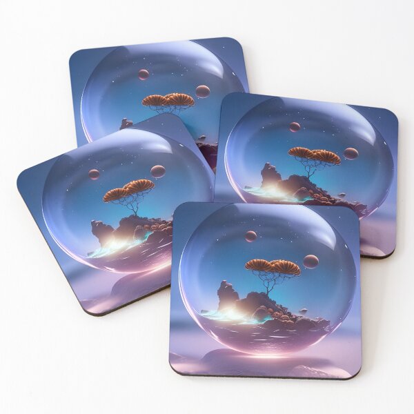 Item preview, Mystical Landscape in a bubble designed and sold by ambyai.