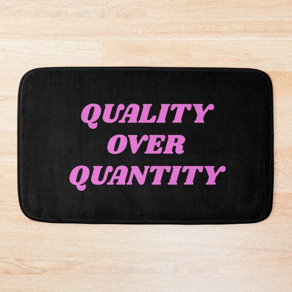 Item preview, Quality Over Quantity designed and sold by Inspirationmotivation.