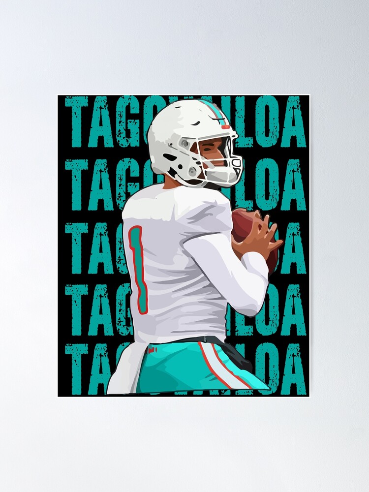 Tua Tagovailoa Back-To Art Board Print for Sale by RatTrapTees