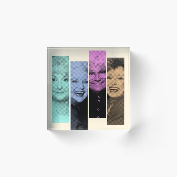 Golden Girls club Acrylic Block