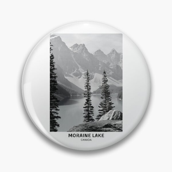 Item preview, Moraine Lake Canada Dorm Room Essentials Minimalist Poster Design  designed and sold by SirajDecors.