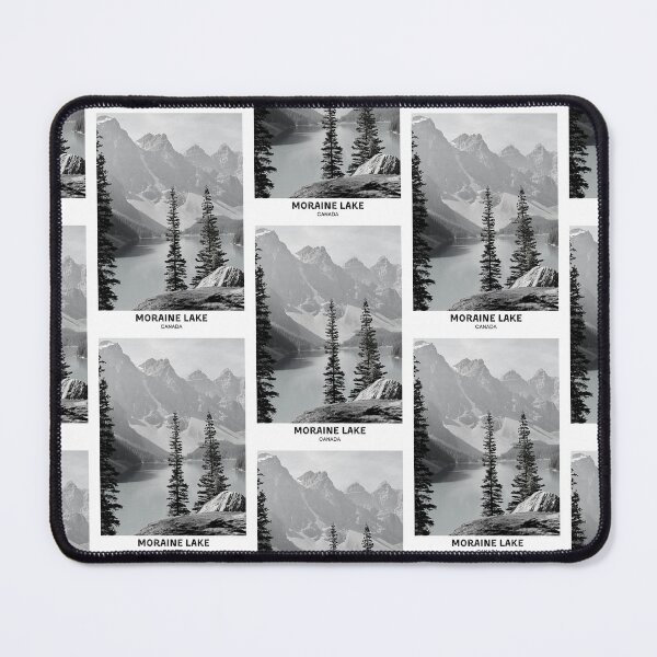 Item preview, Moraine Lake Canada Dorm Room Essentials Minimalist Poster Design designed and sold by SirajDecors.