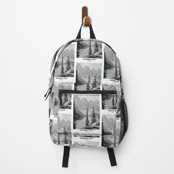 Item preview, Moraine Lake Canada Dorm Room Essentials Minimalist Poster Design designed and sold by SirajDecors.