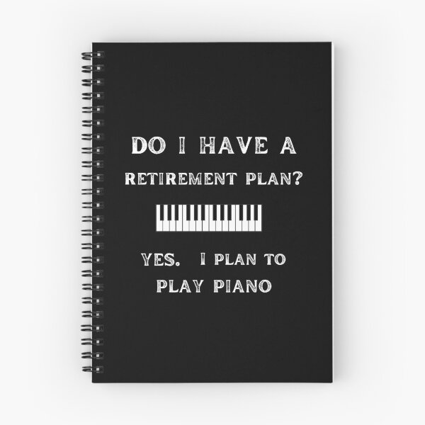 Item preview, The Piano Retirement Plan designed and sold by PegLeg-Montys.
