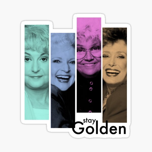 Golden Girls club Sticker