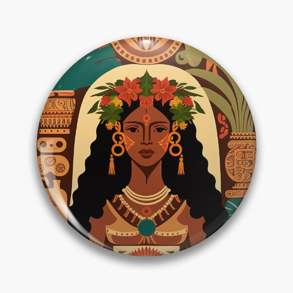 Artikelvorschau, Puertoricanische Taino-Göttin Atabey - Mutter der Schöpfung und Symbol für Fruchtbarkeit, Musik und Schönheit entworfen und verkauft von RuizCreative.