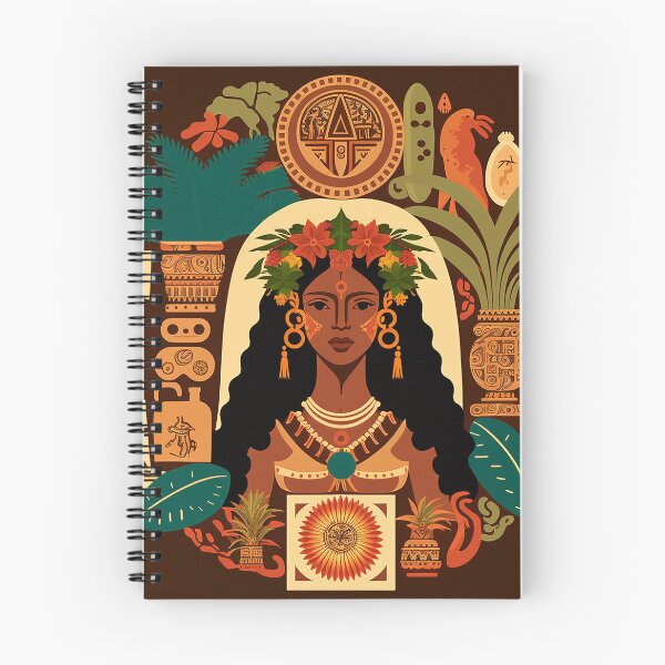 Item preview, Puerto Rican Taino Goddess Atabey - Mother of Creation and Symbol of Fertility, Music, and Beauty designed and sold by RuizCreative.