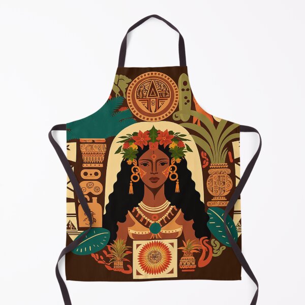 Item preview, Puerto Rican Taino Goddess Atabey - Mother of Creation and Symbol of Fertility, Music, and Beauty designed and sold by RuizCreative.