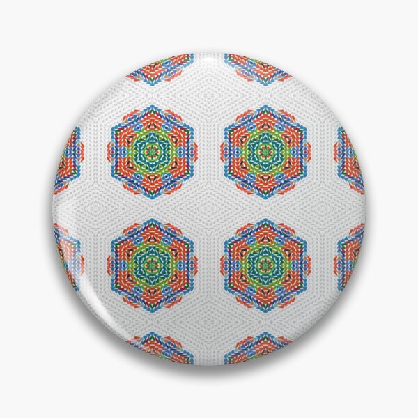 Item preview, Colourful Hexagon Pattern  designed and sold by Nalwesya.
