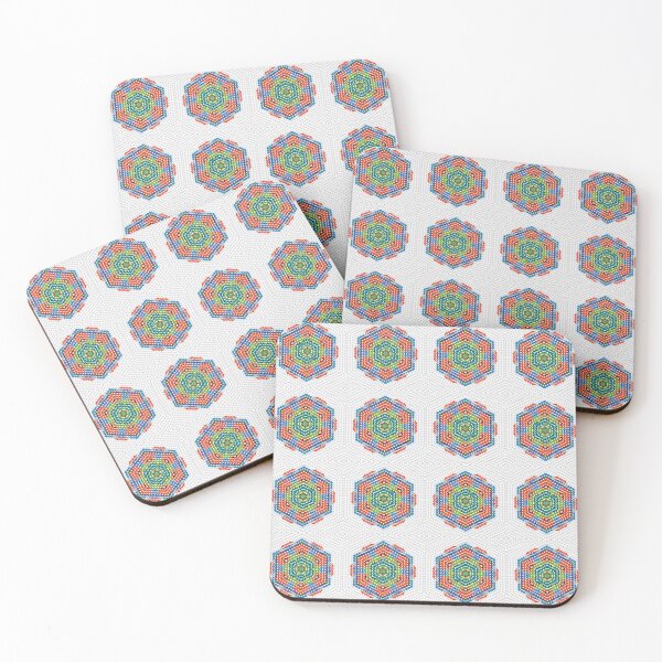 Item preview, Colourful Hexagon Pattern  designed and sold by Nalwesya.