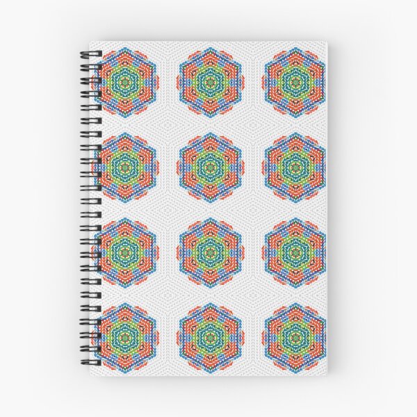 Item preview, Colourful Hexagon Pattern  designed and sold by Nalwesya.
