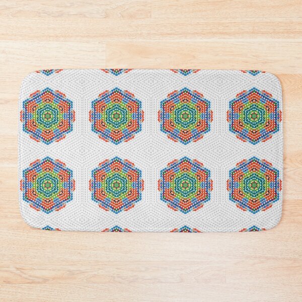 Item preview, Colourful Hexagon Pattern  designed and sold by Nalwesya.