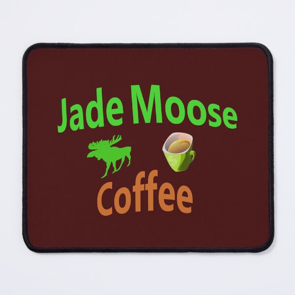 Item preview, Jade Moose Coffee abstract design designed and sold by lobodelnoir.