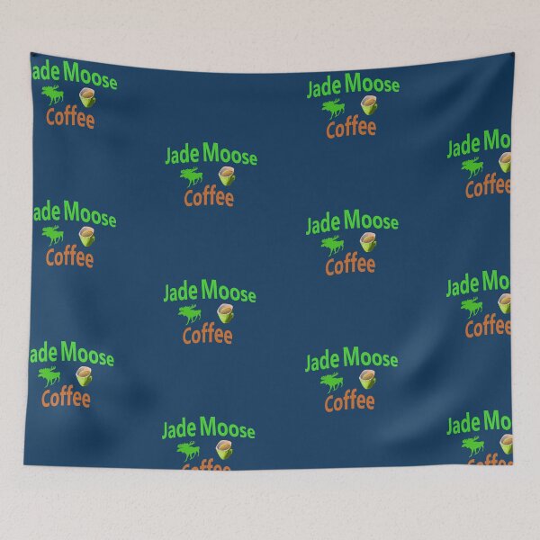 Item preview, Jade Moose Coffee abstract design  designed and sold by lobodelnoir.