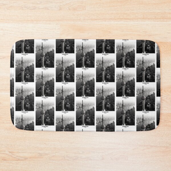 Item preview, Shanghai China Dorm Room Essentials Minimalist Poster Design  designed and sold by SirajDecors.