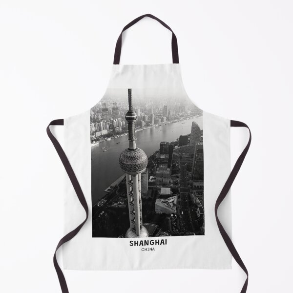 Item preview, Shanghai China Dorm Room Essentials Minimalist Poster Design  designed and sold by SirajDecors.