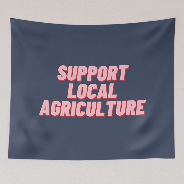 Item preview, Support Local Agriculture designed and sold by polishalpaca.