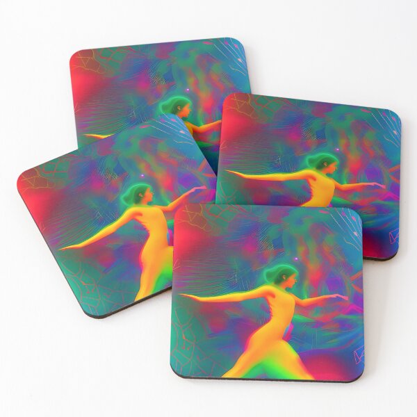 Item preview, Unity In Dance No.3 - Astral Cosmic AI Illustration designed and sold by Recall-Design.