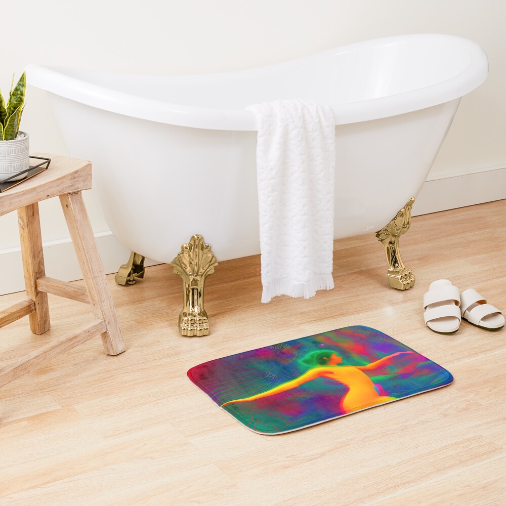 Vista previa del artículo con la obra «Alfombra de baño», diseñado y vendido por Recall-Design.