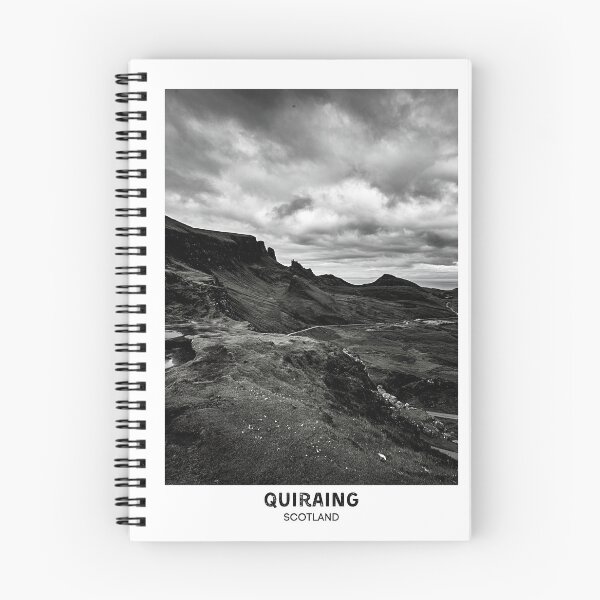 Item preview, Quiraing Scotland Dorm Room Essentials Minimalist Poster Design  designed and sold by SirajDecors.