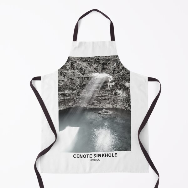 Item preview, Cenote Sinkhole Mexico Dorm Room Essentials Minimalist Poster Design  designed and sold by SirajDecors.