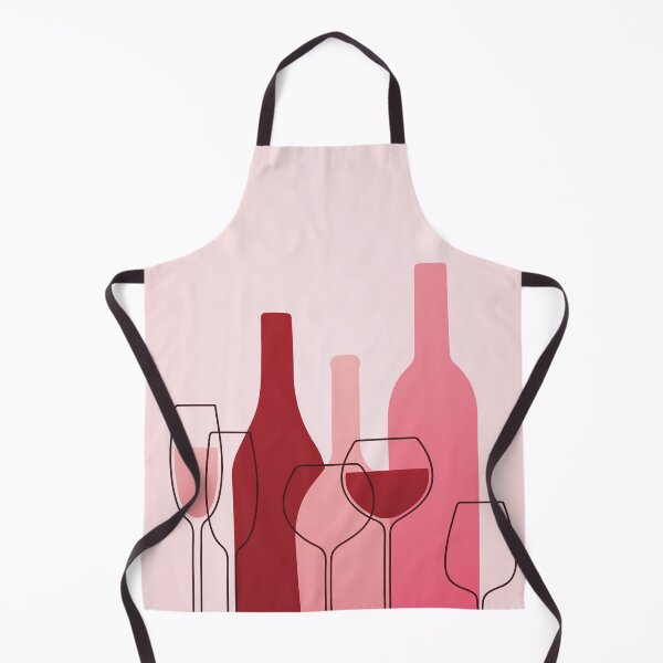 Item preview, Feminine Wine Silhouette (Light Pink Gradient) designed and sold by NMattsonDesigns.
