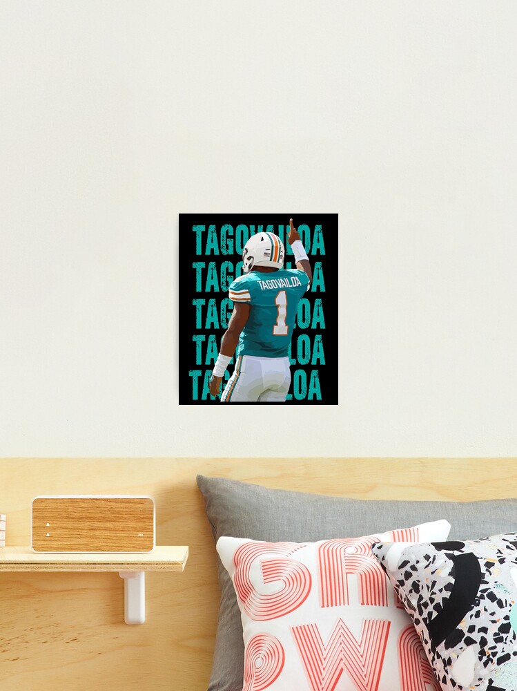 Tua Tagovailoa Back-To Art Board Print for Sale by RatTrapTees