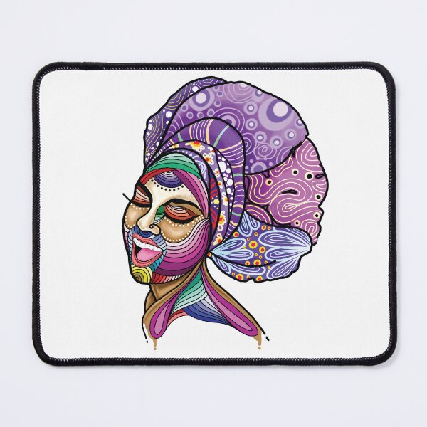 Item preview, Happy and Colorful African Woman designed and sold by Kainene.