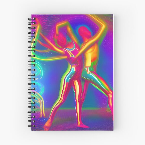 Item preview, Unity In Dance No.4 - Astral Cosmic AI Illustration designed and sold by Recall-Design.