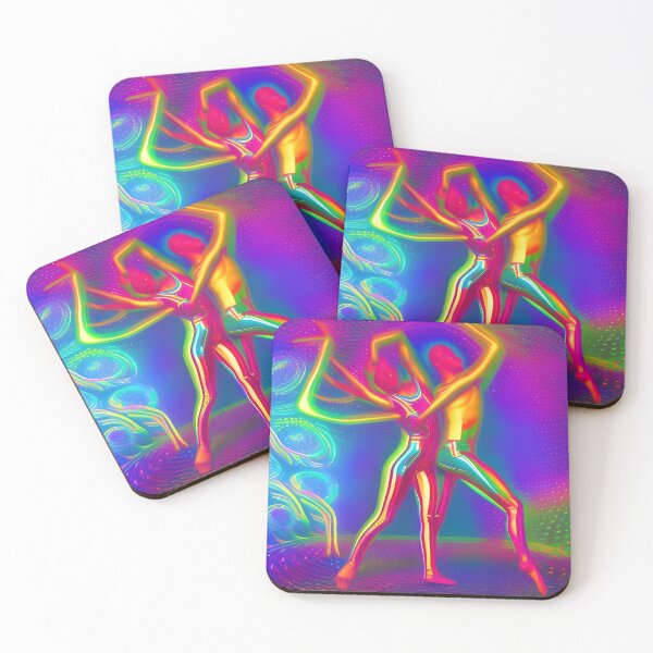 Item preview, Unity In Dance No.4 - Astral Cosmic AI Illustration designed and sold by Recall-Design.